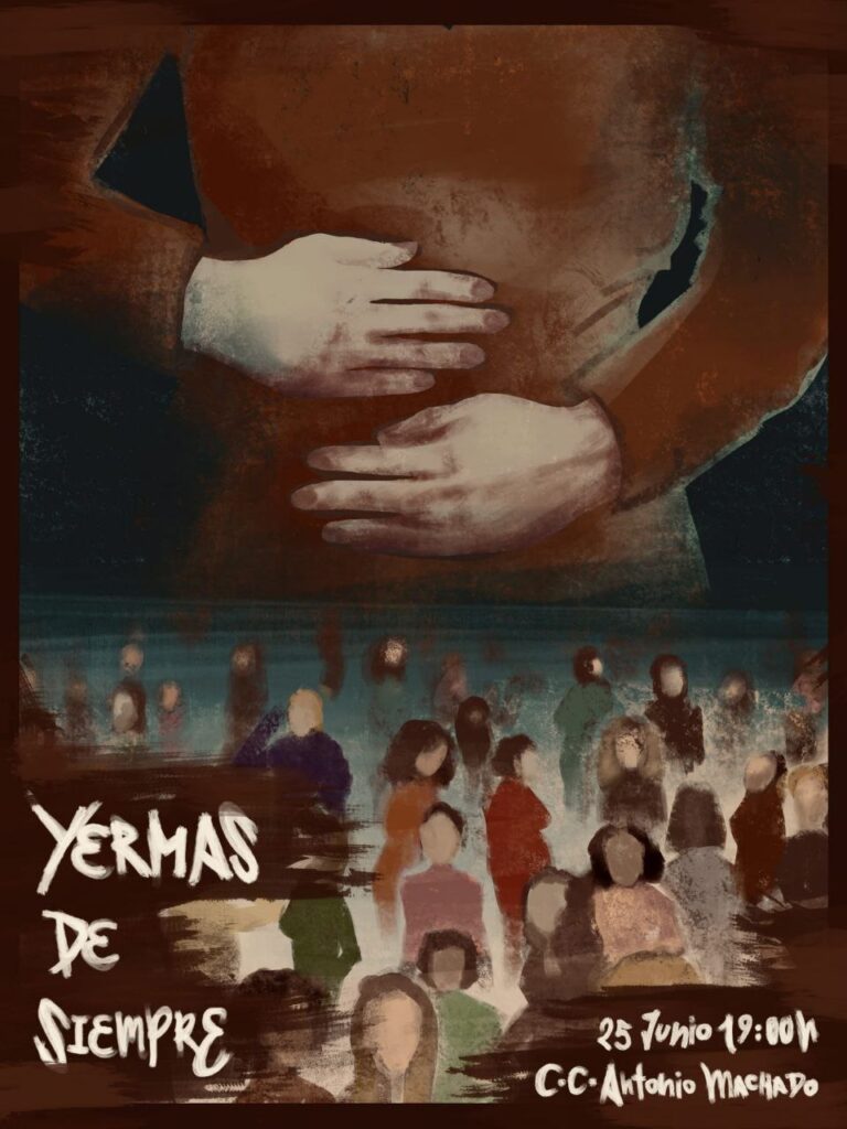 Cartel de la obra "Yermas de siempre" de Susana Merino